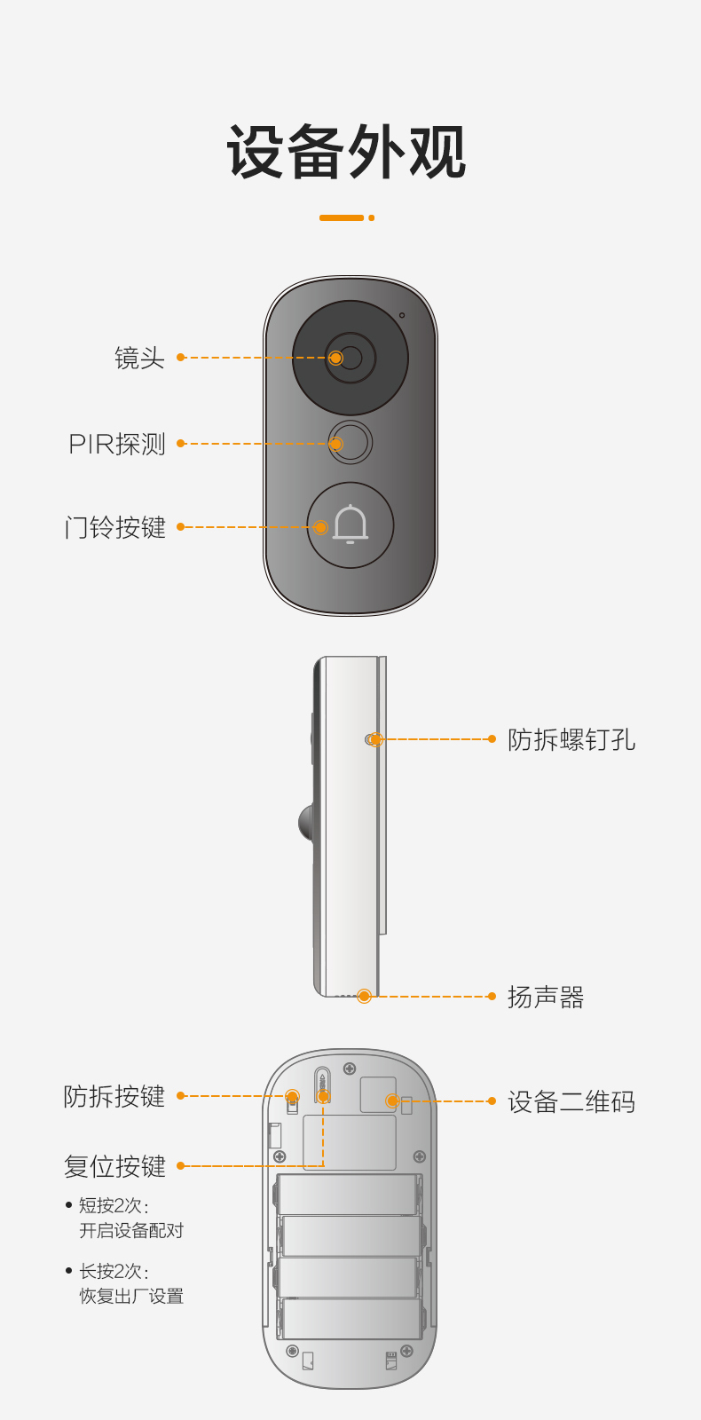 简单的wifi门铃基本操作视频教程