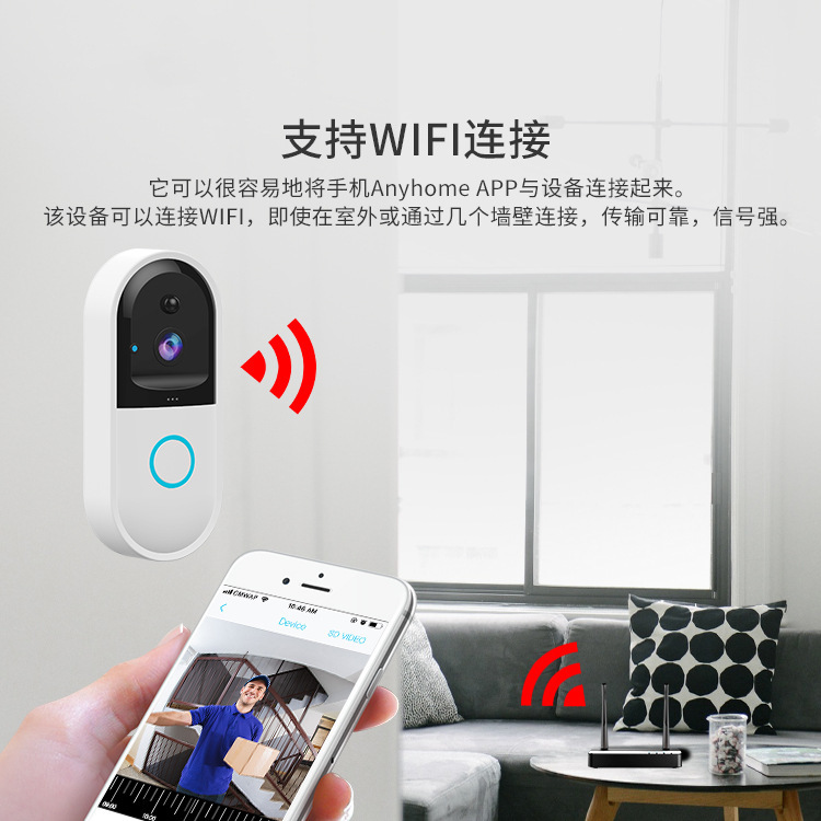 无线非可视门铃